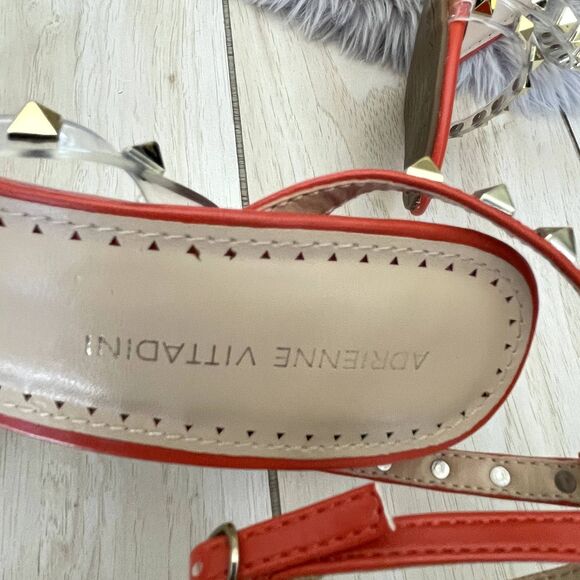 Adrienne Vittadini Orange Heels | Size 8 | Brand New | Bold & Elegant Statement - Picture 4 of 5